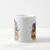 Labrador Halloween Floral Adorable Fall Pet Kaffeetasse (Mittel)