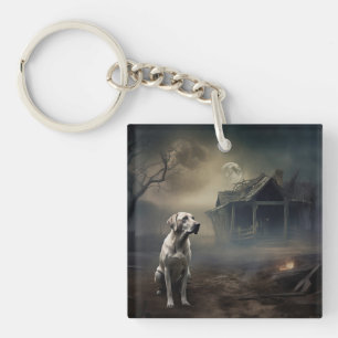 Labrador Halloween Gruselig Schlüsselanhänger