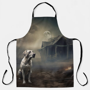 Labrador Halloween Gruselig Schürze