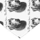 Labrador Happy Face Kurzer Tischläufer (Ecke)