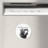 Labrador Happy Face Magnet (In Situ (Geschirrspüler))
