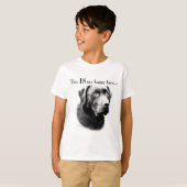 Labrador Happy Face T-Shirt (Vorne ganz)