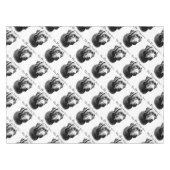 Labrador Happy Face Tischdecke (Vorderseite (Horizontal))