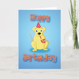 Labrador - hat&whistle - alles Gute zum Geburtstag Karte