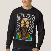 Labrador Hipster Sweatshirt (Vorderseite)