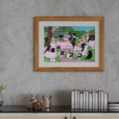 Labrador Hochzeitsempfangskunst Poster