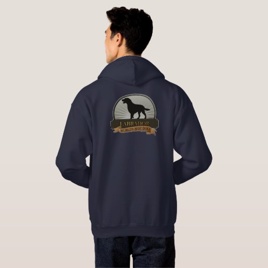 Labrador Hoodie (Schwarz voll)