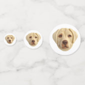 Labrador Hund 3D Inspiriert Konfetti (Vorderseiten)