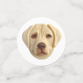Labrador Hund 3D Inspiriert Konfetti (Klein Vorderseite)