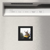 Labrador-Hund Achterbahn Lustiges Meme Magnet (In Situ (Geschirrspüler))