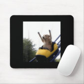 Labrador-Hund Achterbahn Lustiges Meme Mousepad (Mit Mouse)