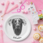 Labrador Hund attraktiv Pappteller (Party)