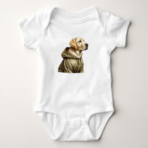 Labrador/Hund auf der Jagd Baby Strampler