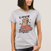 Labrador Hund Funny T-Shirt (Vorderseite)