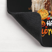 Labrador Hund Happy Halloween Erntedank Merry Ch Mousepad (Ecke)