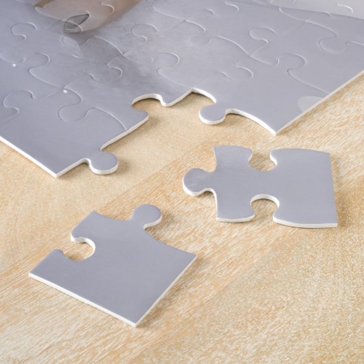 Labrador Hund im Schnee Weihnachten Puzzle (Seite)