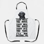 Labrador Hund jeden Snack, den Sie machen Schürze (Vorderseite)