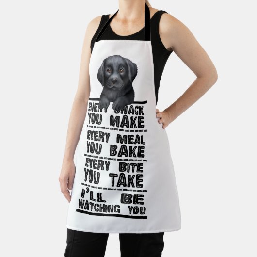 Labrador Hund jeden Snack, den Sie machen Schürze (InSitu)