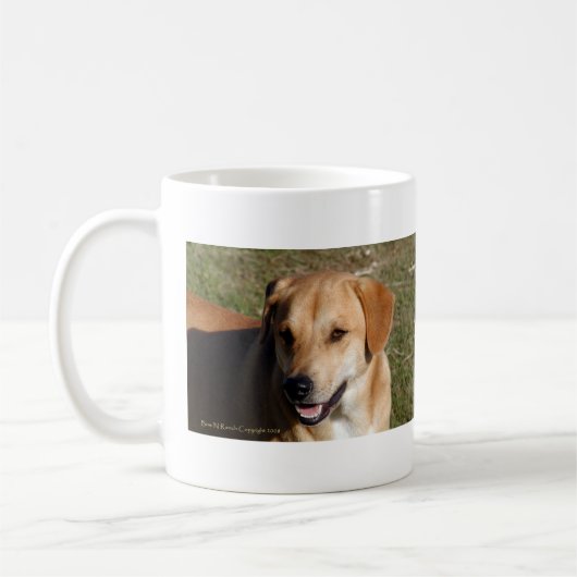 Labrador-Hund Kaffeetasse (Links)
