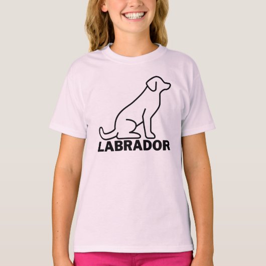 Labrador Hund, Labrador Retriever, Red Labrador T-Shirt (Vorderseite)