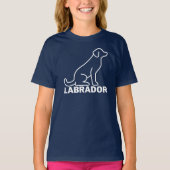 Labrador Hund, Labrador Retriever, Red Labrador T-Shirt (Vorderseite)