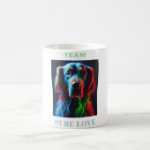 LABRADOR HUND LOVER PURE LIEBE TEAM KAFFEETASSE (Mittel)