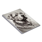 Labrador Hund Notizblock (Rechte Seite)