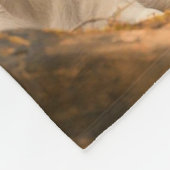 Labrador Hund Personalisiert Fleecedecke (Ecke)