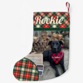 Labrador Hund Personalisiert Weihnachten Kleiner Weihnachtsstrumpf (Rückseite)