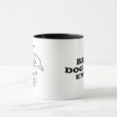 Labrador Hund Personalisiert Weihnachtsgeschenk Tasse (Zentrum)