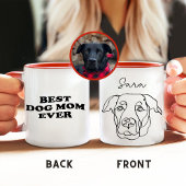 Labrador Hund Personalisiert Weihnachtsgeschenk Tasse