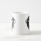 Labrador Hund Personalisiert Zeichnend Kaffeetasse (Mittel)