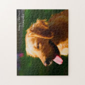 Labrador Hund. Puzzle (Vertikal)
