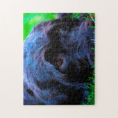 Labrador Hund. Puzzle (Vertikal)