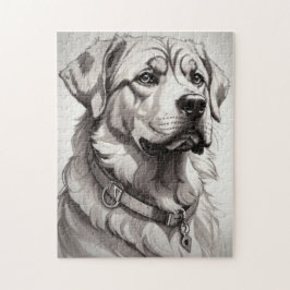 Labrador-Hund Puzzle