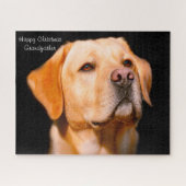 Labrador Hund. Puzzle (Horizontal)