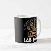 Labrador Hund Retriever Hunde Mama Schokolade Labr Kaffeetasse (VorderseiteRechts)