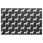 Labrador Hund Schwarz-Weiß-Muster Stoff (Fat Quarter (45,7 x 55,9 cm))