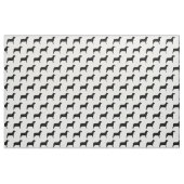 Labrador Hund Schwarz-Weiß-Muster Stoff (Yard (91,4 cm))