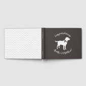 Labrador Hund Thema Babydusche Geschlecht neutral Gästebuch (Voll)