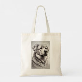 Labrador-Hund Tragetasche (Rückseite)