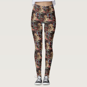 Labrador Hund Weihnachtsfest Leggings