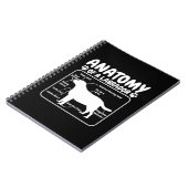 Labrador Hundanatomie Notizblock (Linke Seite)