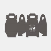 Labrador Hunde Babydusche Labrador Grau Geschlecht Geschenkschachtel (Ungefaltet)