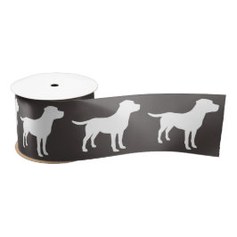 Labrador Hunde Babydusche Labrador Grau Geschlecht Satinband