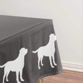 Labrador Hunde Babydusche Labrador Grau Geschlecht Tischdecke
