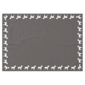 Labrador Hunde Babydusche Labrador Grau Geschlecht Tischdecke (Vorderseite (Horizontal))