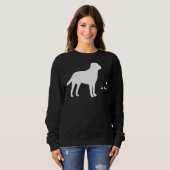 Labrador Hunde Labrador Mama Niedlich Labrador Eig Sweatshirt (Vorne ganz)