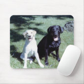 Labrador-Hunde Mousepad (Mit Mouse)