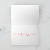 Labrador-Hundefräulein Sie Gruß-Karte Karte (Innenseite)